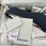 Burberry Navy Leather Baby Zip Heels Size 8 Image 10