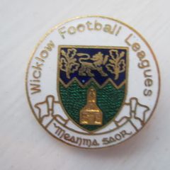 Irish Football Badge: Wicklow Football Lge