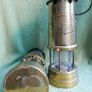 Vintage Miners Brass Oil Lamps Barrick Brass Britisch Coal Mining Parafin Lamp Image 8