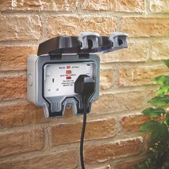 Outdoor Sockets with RCB Protection