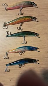 5 Minnows 7.25gm