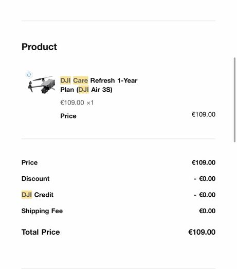 DJI Air 3S Like New Flew Once with DJI Care Refresh