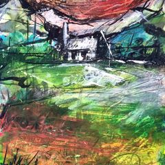 Abstract Irish Landscape