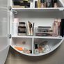 Circular Bathroom Cabinet Image 4