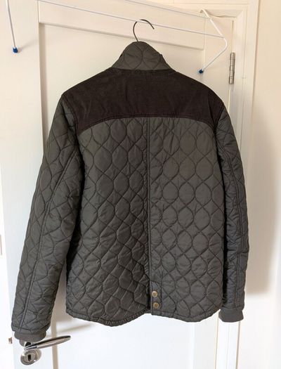Vintage Santa Monica Green quilted Polo jacket