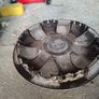 Toyota Yaris original wheel trim #2 with small crack Image 9