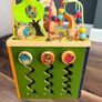 Zany Zoo wooden activity cube Image 3