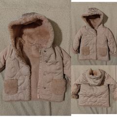 Warm Cosy Fleece Lined Hooded Jacket