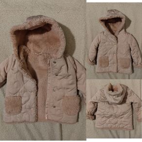Warm Cosy Fleece Lined Hooded Jacket