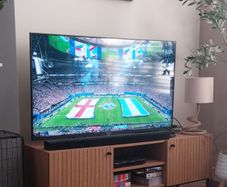Sony Smart TV, Soundbar, TV Stand & DVD Player
