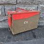 Vintage Metal Ammo Box C11  Original Military Storage Image 2