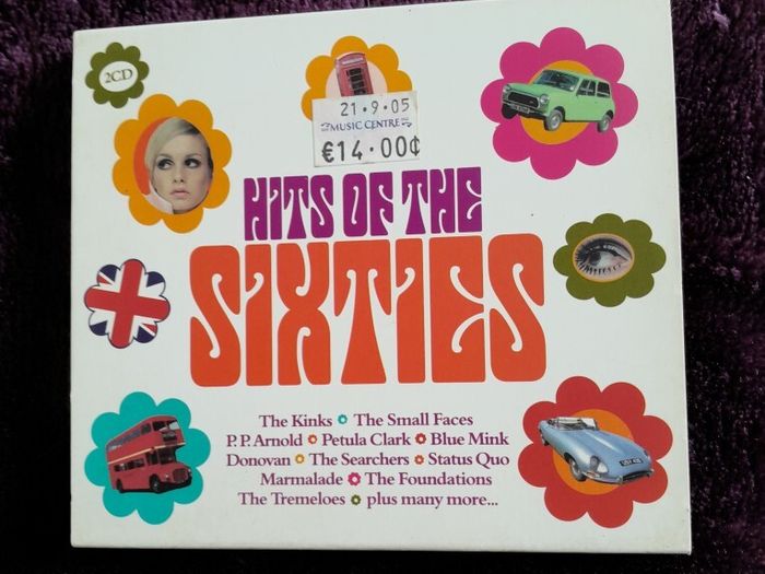 2 CD - Hits of the Sixties