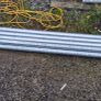 Galvanized steel pole posts fence tubular steel sign Image 8