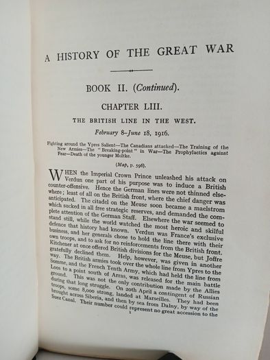 A History of the Great War (Volume III) by John Buchanan (GT851)