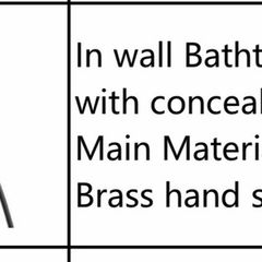 concealed shower