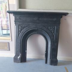 cast iorn fire place
