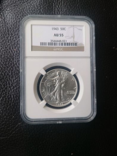 1943 Usa Silver Half Dollar Coin