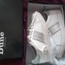 Dune Eliss white leather mix side stripe sport, size 37 Image 2