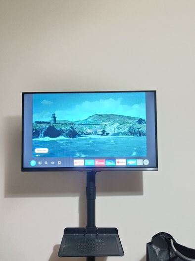 32 inches Xiaomi fire tv with sturdy metal movable stand