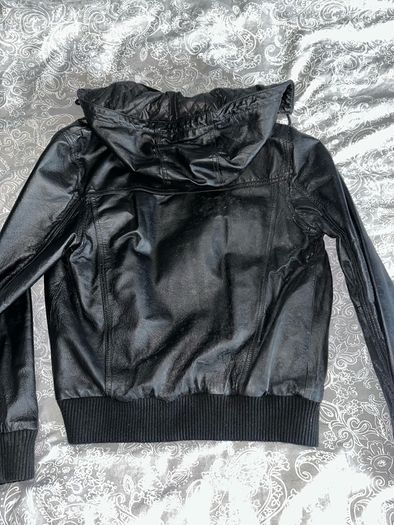Black Faux Leather Jacket