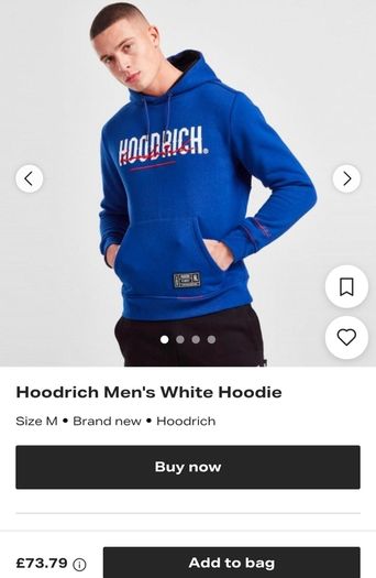 Hoodrich Hoodie - Size - Large - RRP - 70.00 - Open To Offers!!