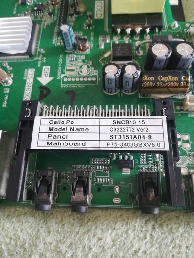 Tv Cello  modeboard P75-34963GSXV6.0