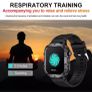 Waterproof smart Sport Military Watch Men Bluetooth Call Android IOS Wifi huawei Image 4