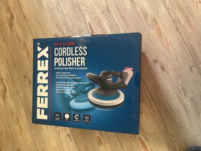 cordless car polisher