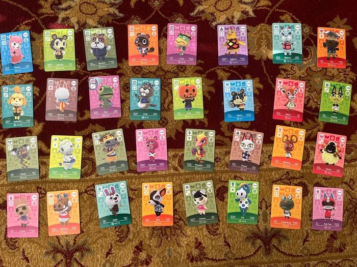 Series 2 Animal Crossing Amiibo Cards