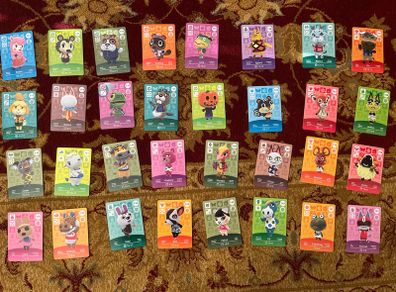 Series 2 Animal Crossing Amiibo Cards