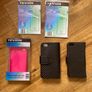 iPhone 5 Black Wallet Protective Cases + Screen Protectors Image 10