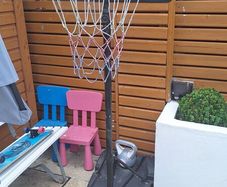 Basketball adjustable net