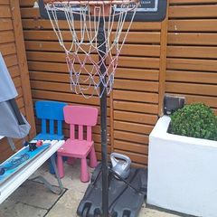 Basketball adjustable net