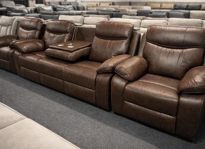 New Washington Modular Micro Fabric Recliner Sofa