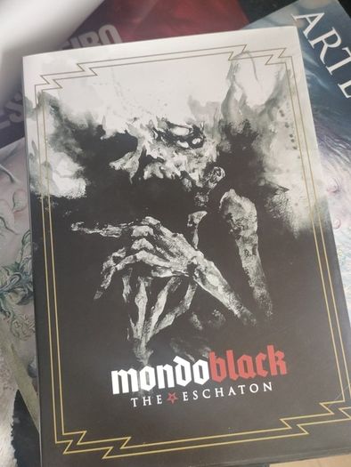 Mondo Black Death Metal Artwork