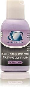 GLASS POLISH 14022 Metal and Stainless Steel Polishing Compound, Polishing Solution for All Types of Metals | 50ml