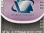 GLASS POLISH 14022 Metal and Stainless Steel Polishing Compound, Polishing Solution for All Types of Metals | 50ml