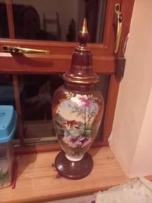 Handpainted Vase