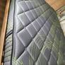Super King mattress with wooden bed Image 6