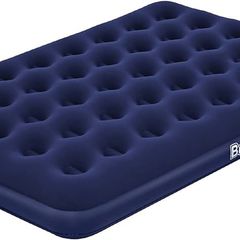 NEW SALE | Double Air Bed | Inflatable Outdoor, Indoor Airbed, Quick Inflation, Flocked Double Size Air Mattress