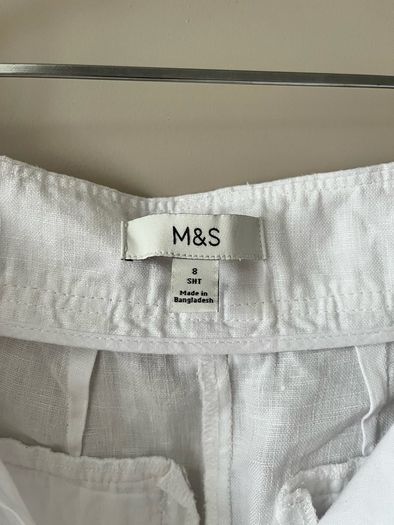 M&S linen trousers uk8