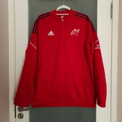 2021/2022 Adidas Adult Munster Rugby Quarter Zip fleece Top