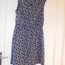 Ladies Black & White Sleeveless Dress for Sale Image 2