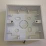 1 Gang White Surface Box 25 mm Deep -Quantity 10 Image 2