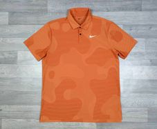 Nike Golf Patterned Polo Shirt Mens Large