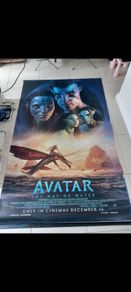 avatar movie vynil banner set original movie poster memorabilia