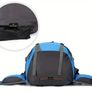 70 L Hiking backpack. Trekking backpack. Camping backpack. Blue. Image 4
