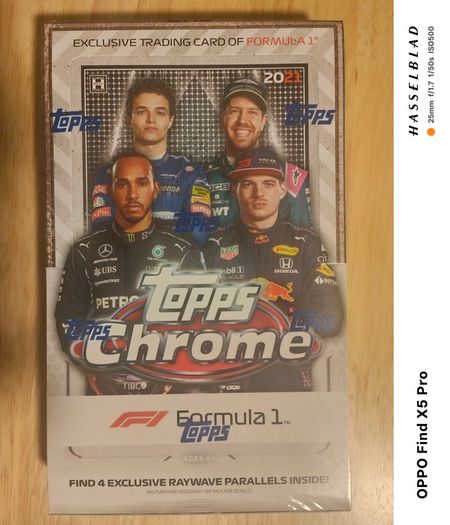 Topps chrome F1 2021 lite hobby box