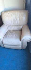 2 Leather Armchairs