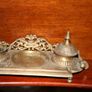 Brass inkwell (29cm x 12cm) Image 3